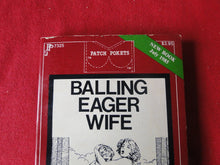 Load image into Gallery viewer, Vintage Adult Paperback Book/Novel Patch Pokets Balling Eager Wife G3