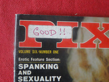 Load image into Gallery viewer, Vintage Nude Erotic Sexy Adult Magazine Pix June 1975 STICKER ON COVER P81