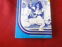 Load image into Gallery viewer, Vintage Erotic Porn Paperback Book/Novel Eros Goldstripe Satan, My Love 1972 G4