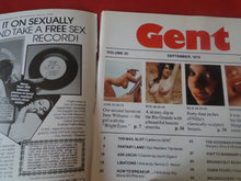 Load image into Gallery viewer, Vintage Nude Erotic Sexy Adult Magazine Gent Sept. 1979 Lisa DeLeuuw Split Binding JB5
