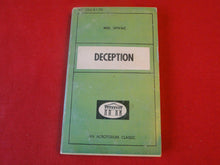 Load image into Gallery viewer, Vintage Adult Paperback Book/Novel Deception Mel Spivac P54