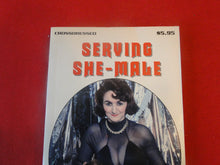 Load image into Gallery viewer, Vintage Adult Paperback Book/Novel Serving She-Male P54