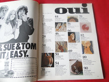 Load image into Gallery viewer, Vintage Nude Erotic Sexy Adult Magazine Oui March 1973 P99