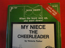 Load image into Gallery viewer, Vintage Adult Paperback Book/Novel Patch Pockets My Niece The Cheerleader P54