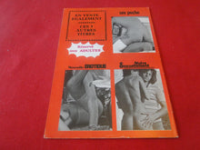Load image into Gallery viewer, Vintage Nude Erotic Sexy Adult Magazine Only Sex G7e