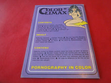 Load image into Gallery viewer, Vintage Nude Erotic Sexy Adult Magazine Color Climax 107 G7f