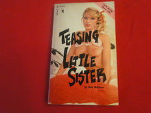 Load image into Gallery viewer, Vintage Adult Paperback Book/Novel Greenleaf Teasing Little Sister P54