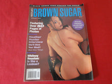 Load image into Gallery viewer, Vintage Nude Erotic Sexy Adult Magazine Brown Sugar January 1999 P57