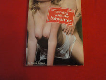 Load image into Gallery viewer, Vintage Adult Paperback Book/Novel Greenleaf Coming With The Babysitter P54