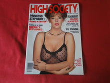 Load image into Gallery viewer, Vintage Nude Erotic Sexy Adult Magazine High Society September 1987 JB64