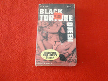 Load image into Gallery viewer, Vintage Erotic Adult Paperback Book/Novel Black Torture Queen BS