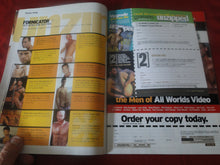 Load image into Gallery viewer, Vintage Adult Erotic Sexy Magazine Gay Interest Unzipped November 2002 GM