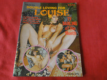 Load image into Gallery viewer, Vintage Nude Erotic Sexy Adult Fetish Magazine Double Loving For Louise TV GT