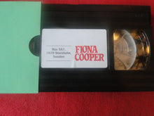Load image into Gallery viewer, Vintage Adult XXX VHS Porn Tape Fiona Cooper Caitlin V866 BY