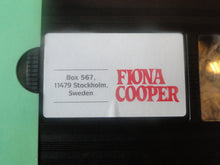 Load image into Gallery viewer, Vintage Adult XXX VHS Porn Tape Fiona Cooper Caitlin V866 BY