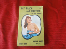 Load image into Gallery viewer, Vintage Erotic Porn Paperback Book/Novel Windsor House Gay, Black and Beautiful 1970 BT1