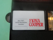 Load image into Gallery viewer, Vintage Adult XXX VHS Porn Tape Fiona Cooper Caitlin Lian A342 BY