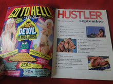 Load image into Gallery viewer, Vintage Nude Erotic Sexy Adult Magazine Hustler September 1986 P80