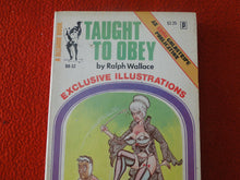 Load image into Gallery viewer, Vintage Erotic Adult Paperback Book/Novel Eros Goldstripe Taught To Obey 1972 BS