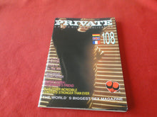 Load image into Gallery viewer, Vintage Nude Erotic Sexy Adult Magazine Private 108 1991 S1