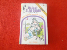 Load image into Gallery viewer, Vintage Erotic Adult Paperback Book/Novel Eros Goldstripe Madame Slave Driver 1972 BS