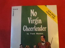 Load image into Gallery viewer, Vintage Erotic Adult Paperback Book/Novel Greenleaf No Virgin Cheerleader P55
