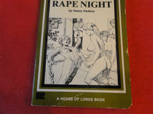 Load image into Gallery viewer, Vintage Erotic Adult Paperback Book/Novel Liverpool Press The Schoolgirl's Rape Night P55