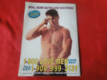 Load image into Gallery viewer, Vintage Adult Erotic Sexy Magazine Gay Interest Male Pictorial 1991 GT