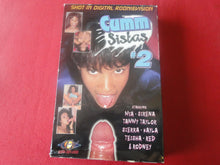Load image into Gallery viewer, Vintage Adult XXX VHS Porn Tape Adult Video Cumm Sistas #2 BZ