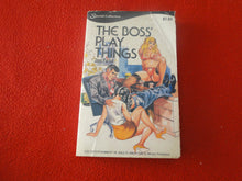 Load image into Gallery viewer, Vintage Erotic Adult Paperback Book/Novel The Boss' Play Things 1973 BS