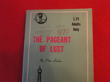 Load image into Gallery viewer, Vintage Erotic Adult Paperback Book/Novel The Pageant of Lust P55