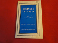 Load image into Gallery viewer, Vintage Adult Paperback Book/Novel Business As Usual P58