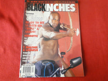 Load image into Gallery viewer, Vintage Adult Erotic Sexy Magazine Gay Interest Black Inches April 2002 GT
