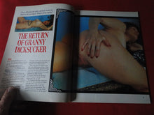 Load image into Gallery viewer, Vintage Nude Erotic Sexy Adult Magazine Over 40! December 1990 JB13