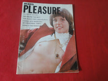 Load image into Gallery viewer, Vintage Nude Erotic Sexy Adult Magazine Man's Pleasure 1975 P73
