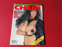 Load image into Gallery viewer, Vintage Nude Erotic Sexy Adult Magazine Cheri September 1990 JB13