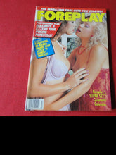 Load image into Gallery viewer, Vintage Nude Erotic Sexy Adult Magazine Foreplay August 1988 JB13
