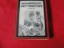 Load image into Gallery viewer, Vintage Erotic Adult Paperback Book/Novel Neighborhood Get Together U3