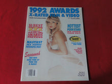 Load image into Gallery viewer, Vintage Nude Erotic Sexy Adult Magazine Adam Film World 1992 Awards X-Rated Film & Video P73