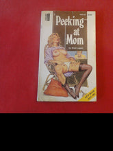 Load image into Gallery viewer, Vintage Erotic Adult Paperback Book/Novel Peeking At Mom Greenleaf ROUGH PB3