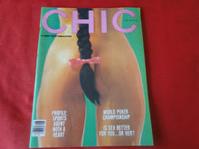 Load image into Gallery viewer, Vintage Nude Erotic Sexy Adult Magazine Chic June 1981 JB65