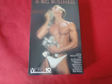 Load image into Gallery viewer, Vintage Adult XXX VHS Porn Tape Video Gay Interest A Big Business Michael Vincent P81X
