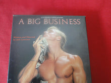Load image into Gallery viewer, Vintage Adult XXX VHS Porn Tape Video Gay Interest A Big Business Michael Vincent P81X