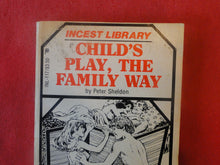 Load image into Gallery viewer, Vintage Erotic Adult Paperback Book/Novel Child's Play, The Family Way ROUGH PB3