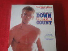 Load image into Gallery viewer, Vintage Adult XXX VHS Porn Tape Video Gay Interest Down For The Count Sven Ericson P81X