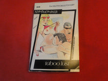 Load image into Gallery viewer, Vintage Erotic Adult Paperback Book/Nove Nymphomania Taboo Lust PB2