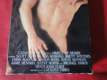 Load image into Gallery viewer, Vintage Adult XXX VHS Porn Tape Video Gay Interest Object of Desire Catalina Scott Bond P55