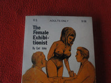 Load image into Gallery viewer, Vintage Erotic Adult Paperback Book/Novel The Female Exhibitionist 1971 X3