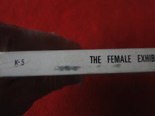 Load image into Gallery viewer, Vintage Erotic Adult Paperback Book/Novel The Female Exhibitionist 1971 X3