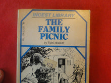 Load image into Gallery viewer, Vintage Erotic Adult Paperback Book/Novel The Family Picnic NOT PERFECT PB3